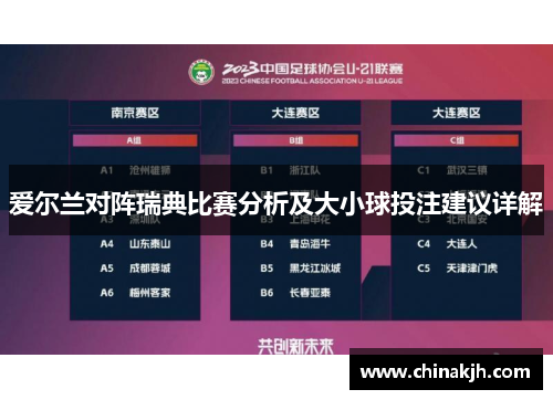 爱尔兰对阵瑞典比赛分析及大小球投注建议详解